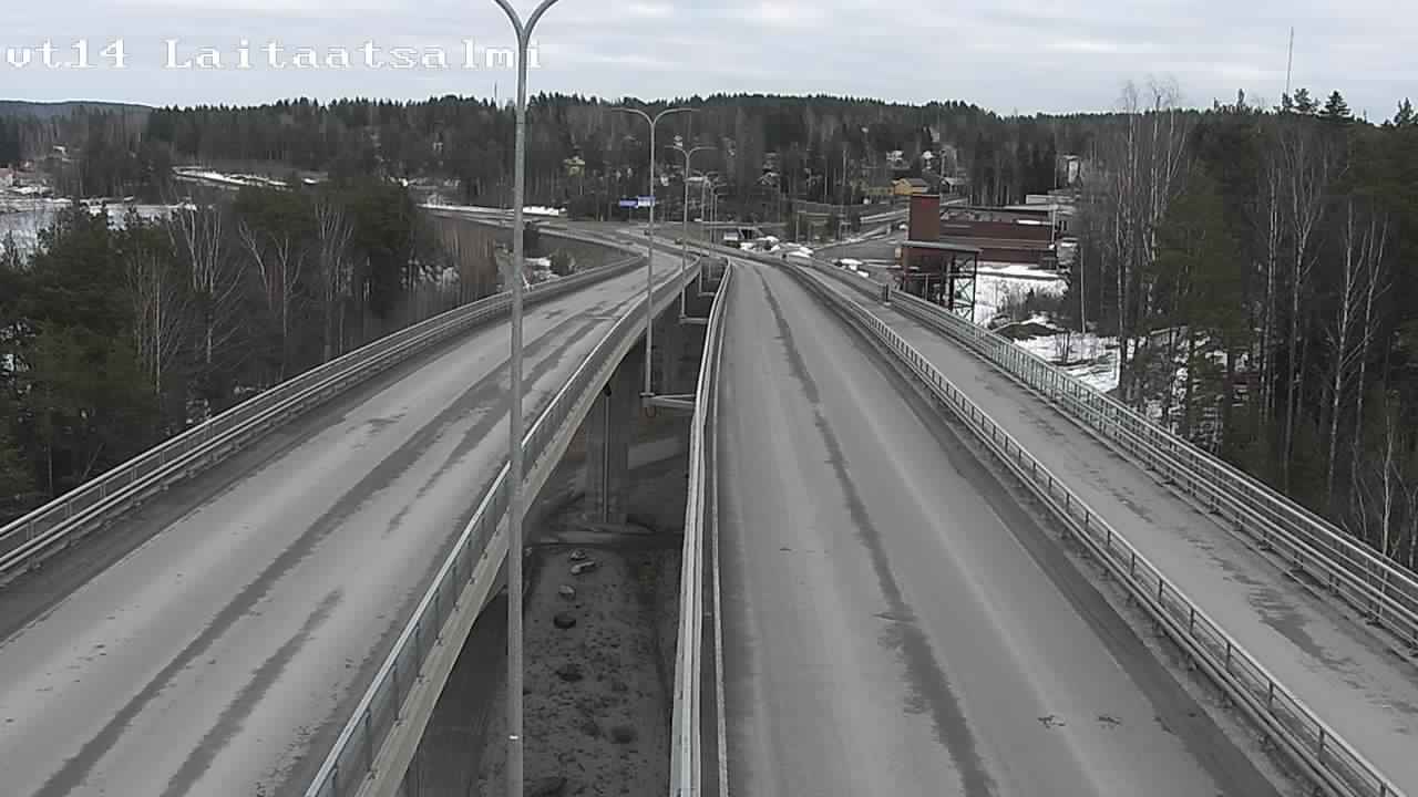 Kelikamerat Kuva Tie 14 Savonlinna, Laitaatsalmi silta, Savonlinna, Etelä-Savo