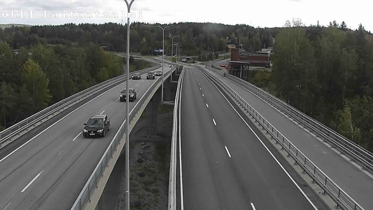 Weather Camera Image Väg 14 Nyslott, Laitaatsalmi, Savonlinna, Etelä-Savo