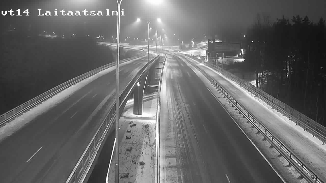 Weather Camera Image Väg 14 Nyslott, Laitaatsalmi, Savonlinna, Etelä-Savo