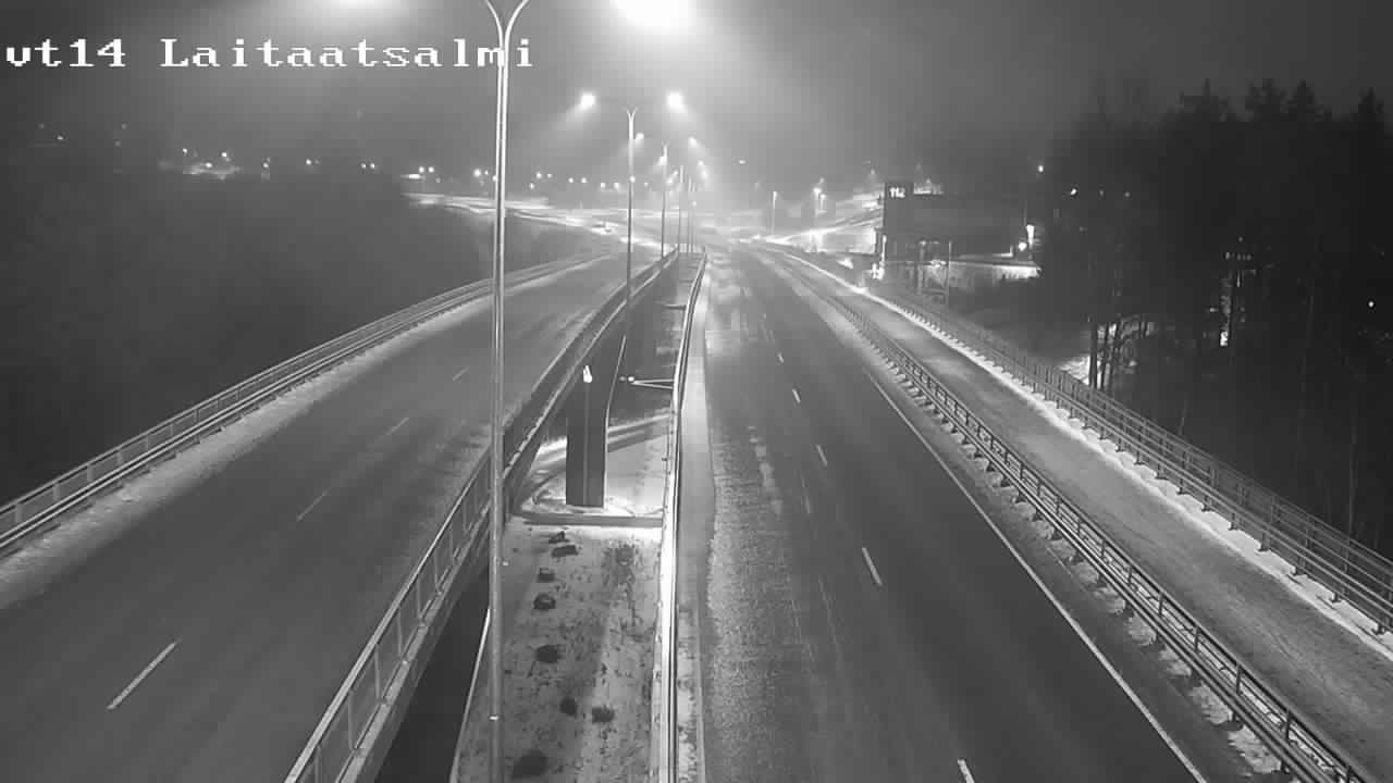 Weather Camera Image Väg 14 Nyslott, Laitaatsalmi, Savonlinna, Etelä-Savo