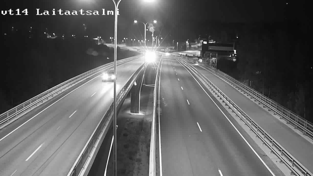 Weather Camera Image Väg 14 Nyslott, Laitaatsalmi, Savonlinna, Etelä-Savo