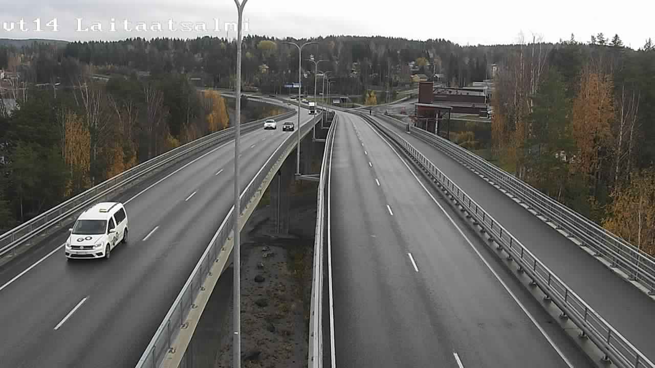 Kelikamerat Kuva Tie 14 Savonlinna, Laitaatsalmi silta, Savonlinna, Etelä-Savo