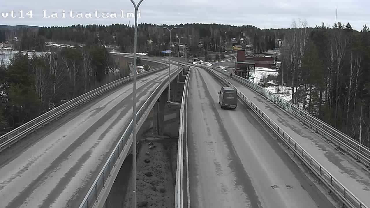Kelikamerat Kuva Tie 14 Savonlinna, Laitaatsalmi silta, Savonlinna, Etelä-Savo
