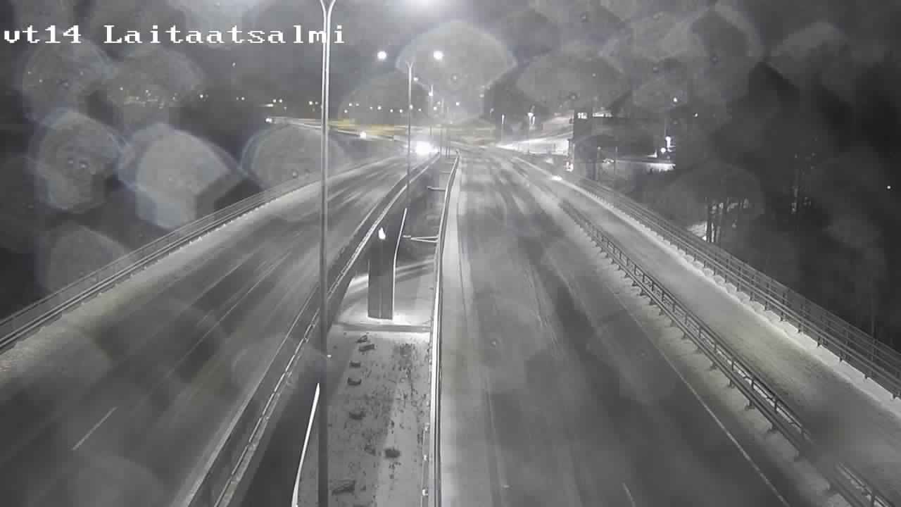Weather Camera Image Väg 14 Nyslott, Laitaatsalmi, Savonlinna, Etelä-Savo