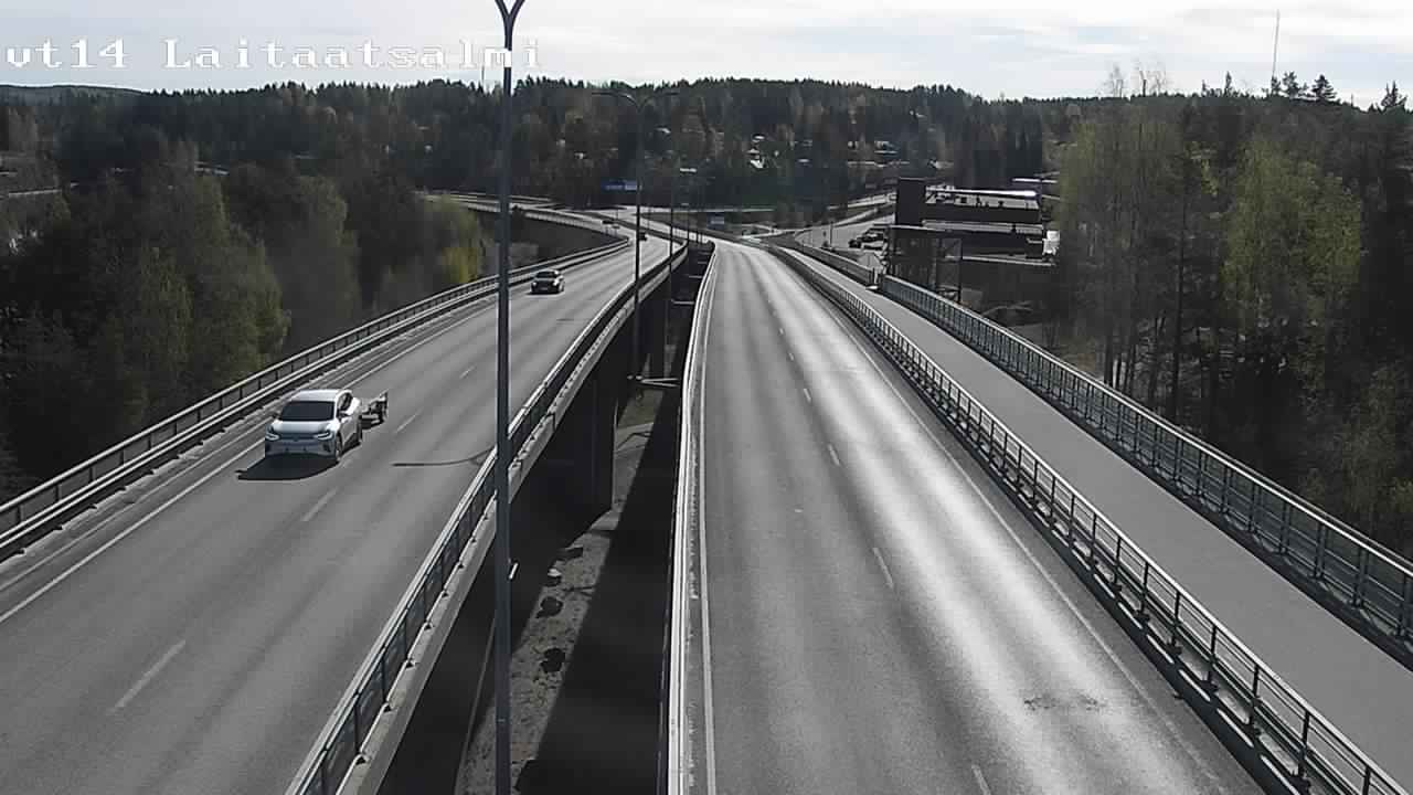 Kelikamerat Kuva Tie 14 Savonlinna, Laitaatsalmi silta, Savonlinna, Etelä-Savo