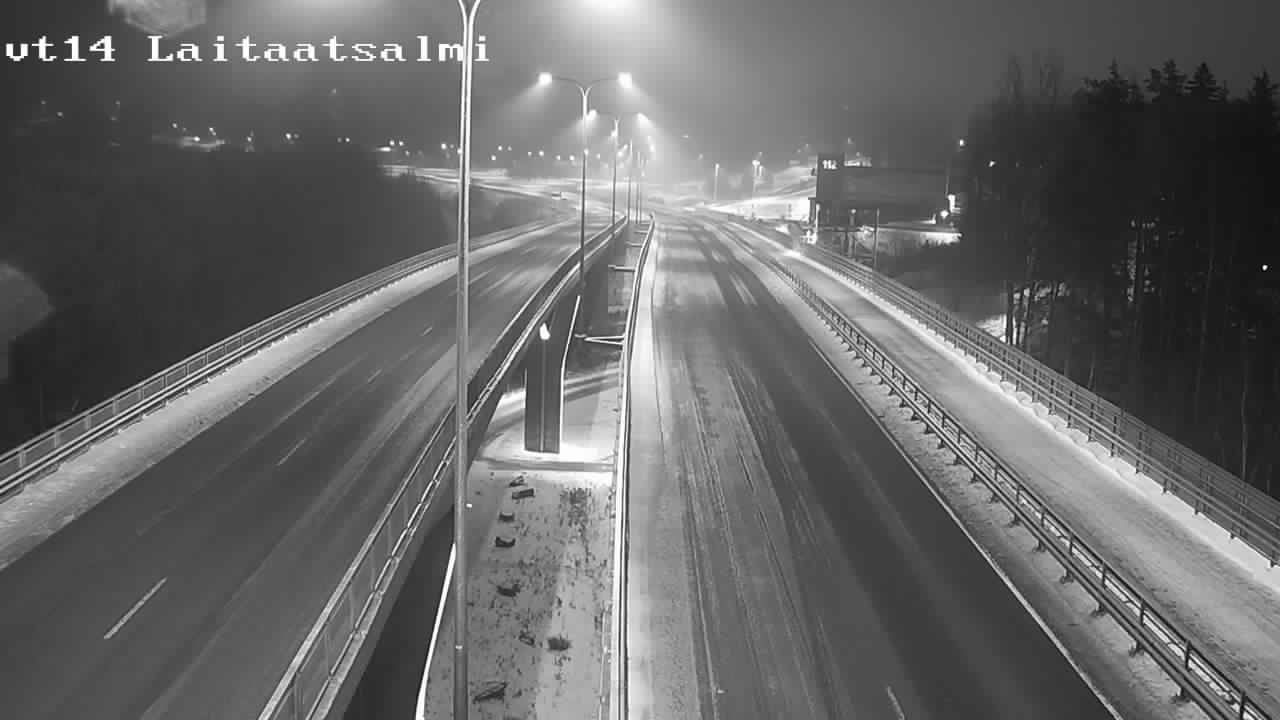 Weather Camera Image Väg 14 Nyslott, Laitaatsalmi, Savonlinna, Etelä-Savo