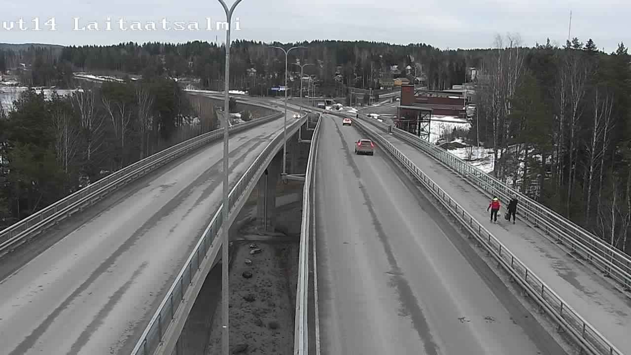 Kelikamerat Kuva Tie 14 Savonlinna, Laitaatsalmi silta, Savonlinna, Etelä-Savo