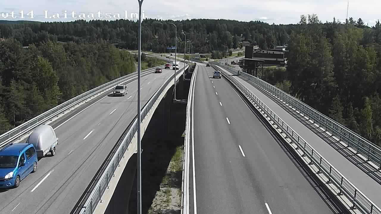 Kelikamerat Kuva Tie 14 Savonlinna, Laitaatsalmi silta, Savonlinna, Etelä-Savo