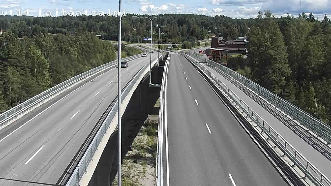 Kelikamerat Kuva Tie 14 Savonlinna, Laitaatsalmi silta, Savonlinna, Etelä-Savo