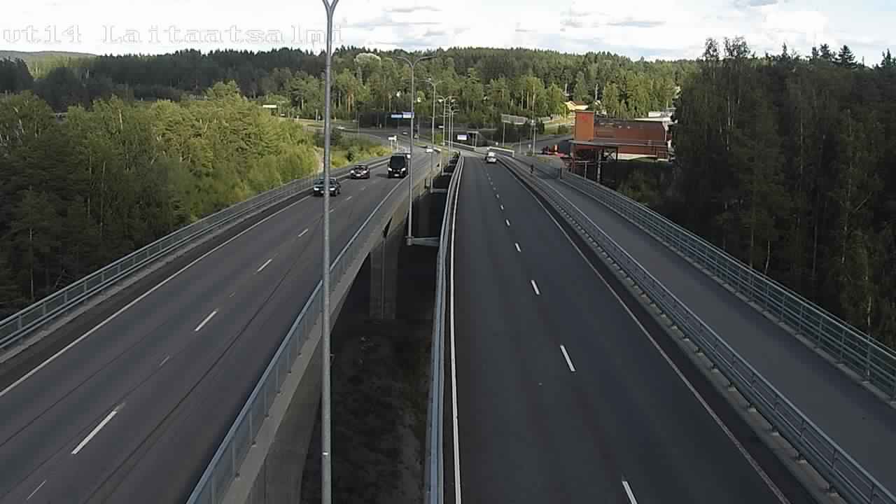 Kelikamerat Kuva Tie 14 Savonlinna, Laitaatsalmi silta, Savonlinna, Etelä-Savo
