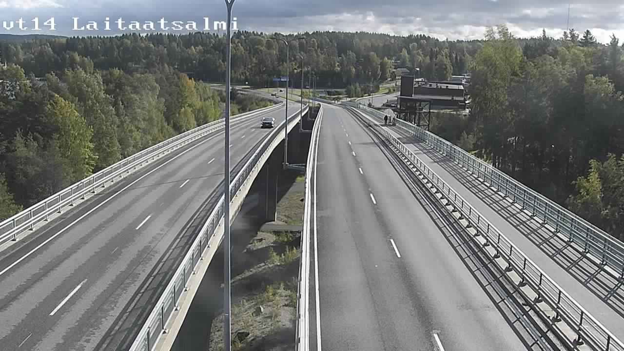 Kelikamerat Kuva Tie 14 Savonlinna, Laitaatsalmi silta, Savonlinna, Etelä-Savo