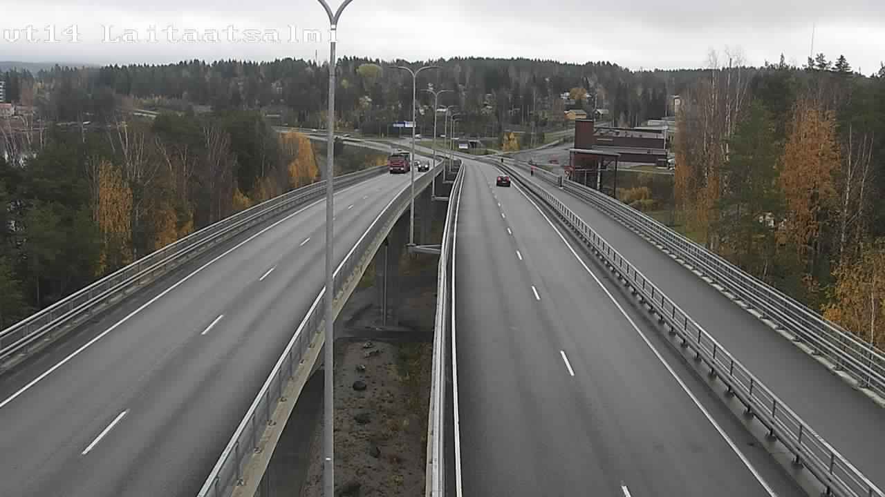 Kelikamerat Kuva Tie 14 Savonlinna, Laitaatsalmi silta, Savonlinna, Etelä-Savo