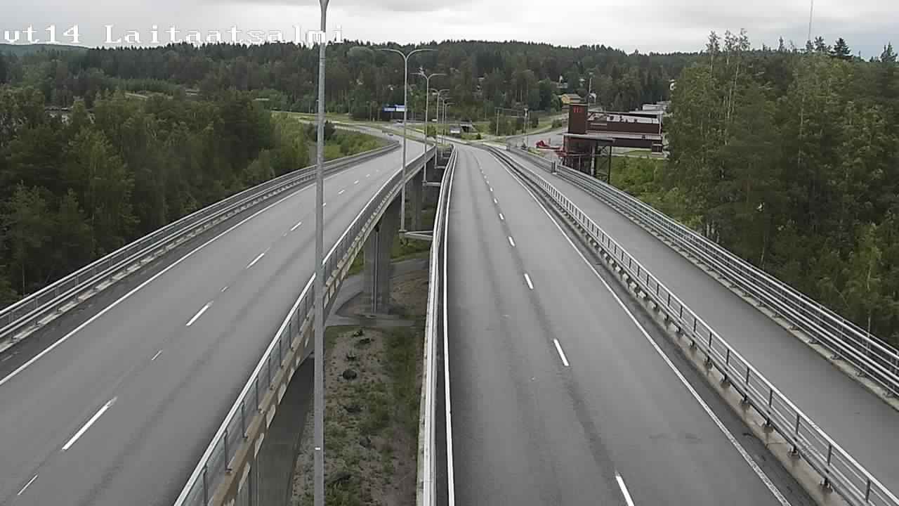 Kelikamerat Kuva Tie 14 Savonlinna, Laitaatsalmi silta, Savonlinna, Etelä-Savo