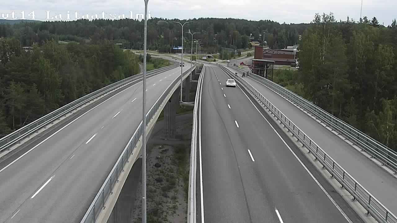 Kelikamerat Kuva Tie 14 Savonlinna, Laitaatsalmi silta, Savonlinna, Etelä-Savo