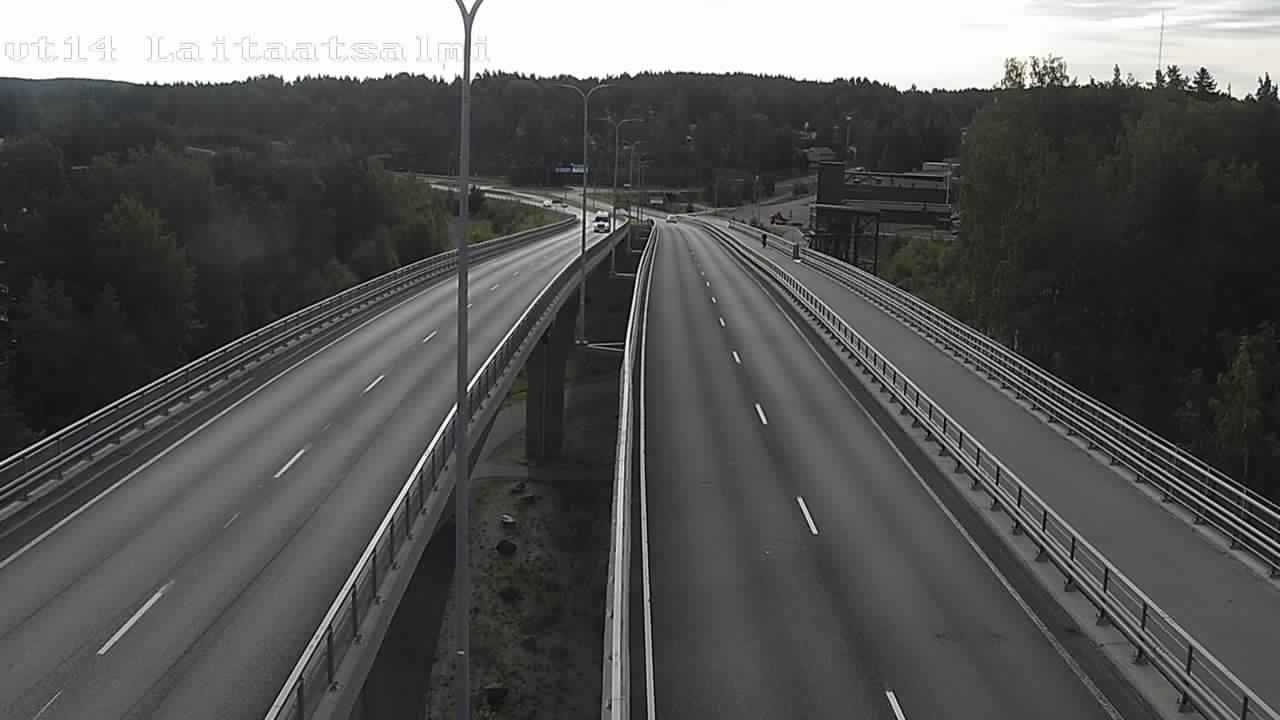 Weather Camera Image Road 14 Savonlinna, Laitaatsalmi, Savonlinna, Etelä-Savo