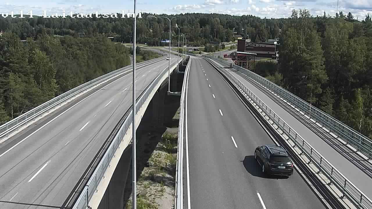 Kelikamerat Kuva Tie 14 Savonlinna, Laitaatsalmi silta, Savonlinna, Etelä-Savo