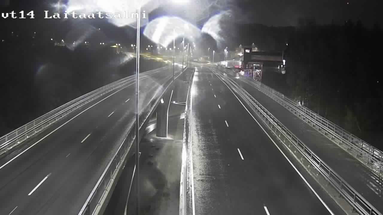 Weather Camera Image Väg 14 Nyslott, Laitaatsalmi, Savonlinna, Etelä-Savo