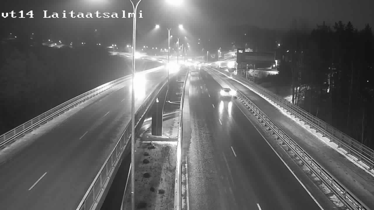 Weather Camera Image Väg 14 Nyslott, Laitaatsalmi, Savonlinna, Etelä-Savo