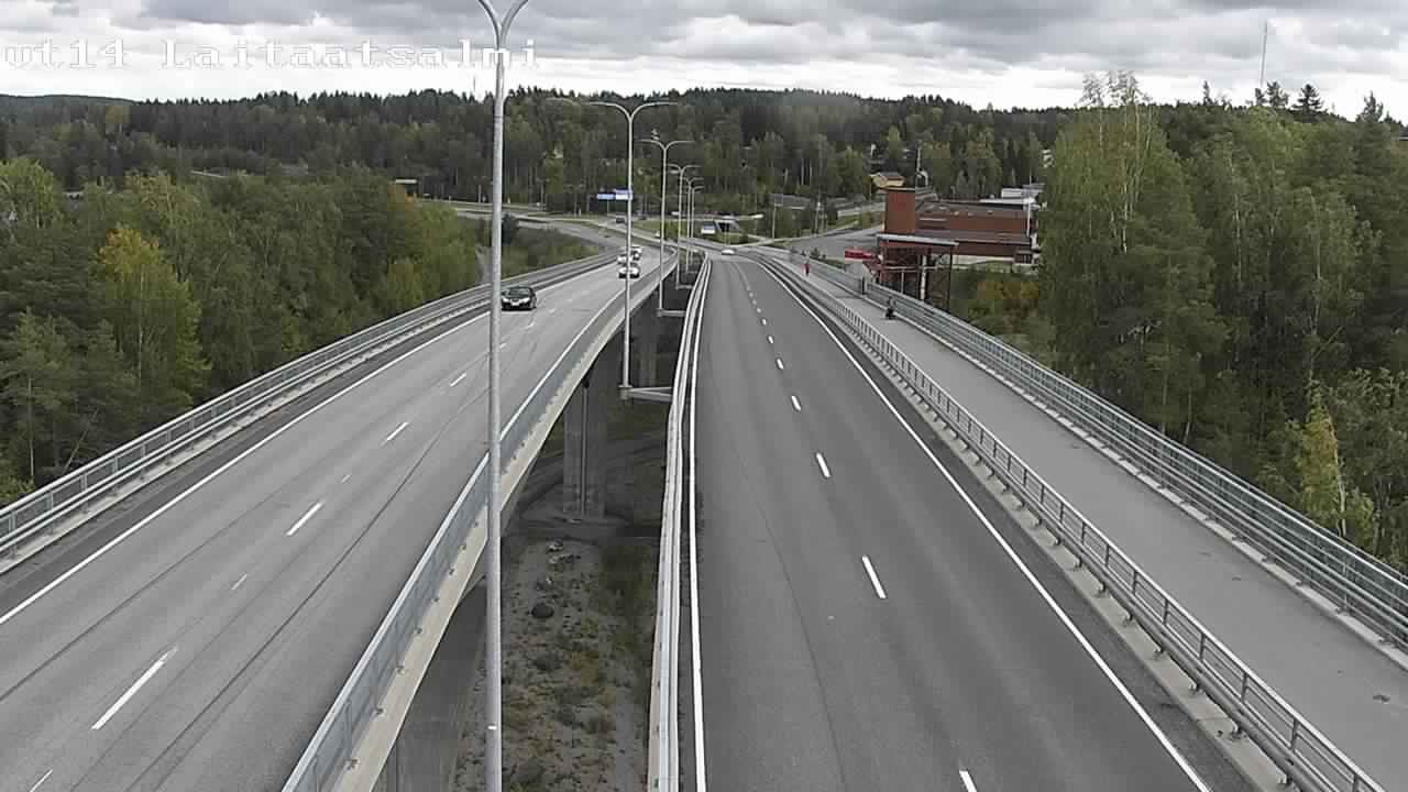 Weather Camera Image Väg 14 Nyslott, Laitaatsalmi, Savonlinna, Etelä-Savo
