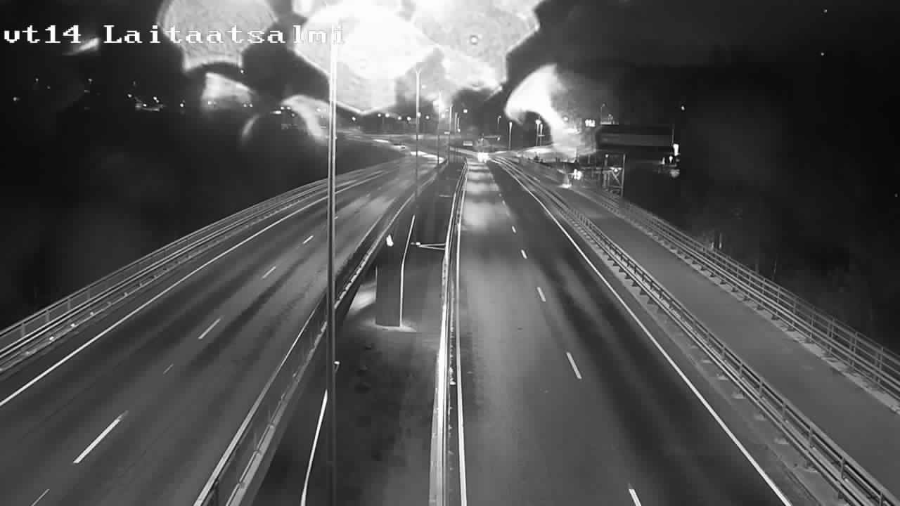 Weather Camera Image Väg 14 Nyslott, Laitaatsalmi, Savonlinna, Etelä-Savo