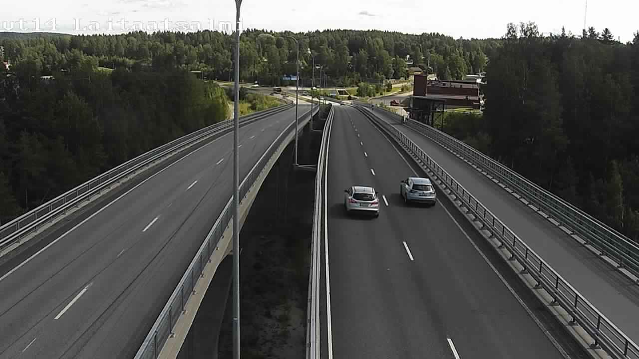 Kelikamerat Kuva Tie 14 Savonlinna, Laitaatsalmi silta, Savonlinna, Etelä-Savo
