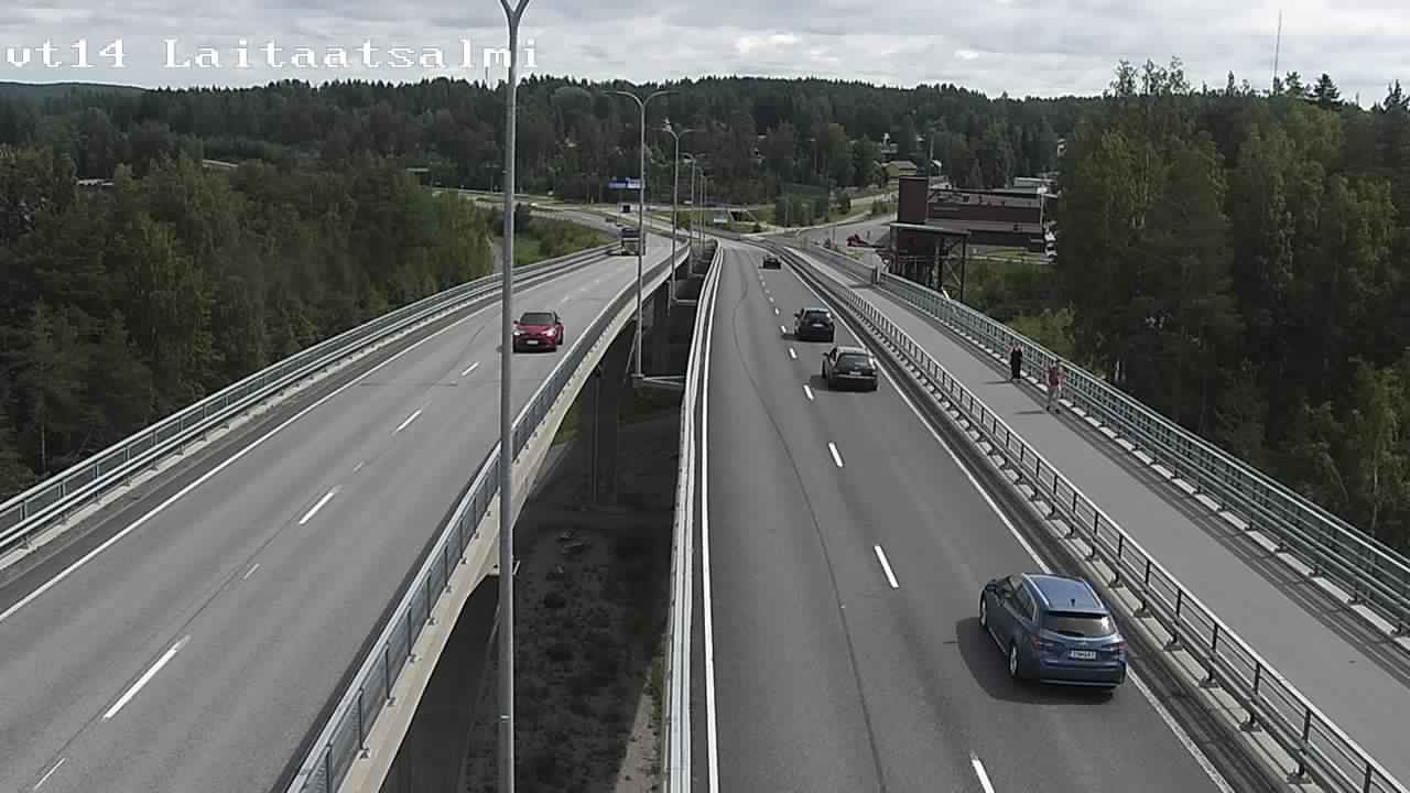 Kelikamerat Kuva Tie 14 Savonlinna, Laitaatsalmi silta, Savonlinna, Etelä-Savo