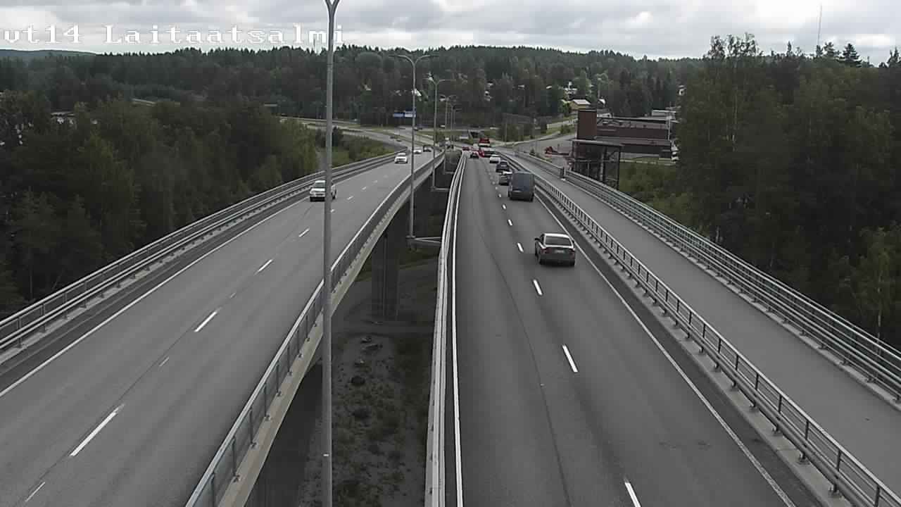 Kelikamerat Kuva Tie 14 Savonlinna, Laitaatsalmi silta, Savonlinna, Etelä-Savo