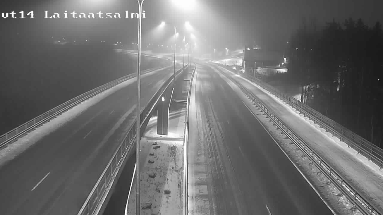 Weather Camera Image Väg 14 Nyslott, Laitaatsalmi, Savonlinna, Etelä-Savo