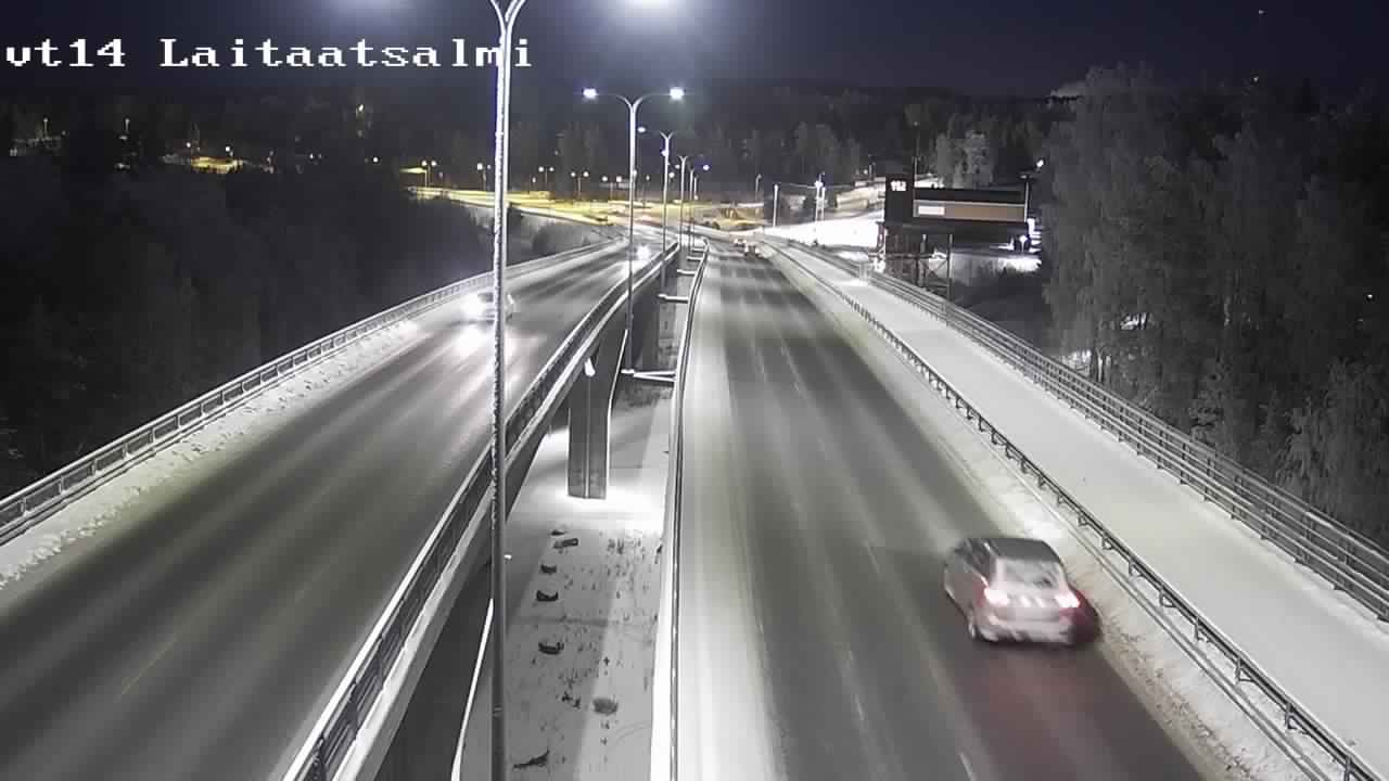 Kelikamerat Kuva Tie 14 Savonlinna, Laitaatsalmi silta, Savonlinna, Etelä-Savo