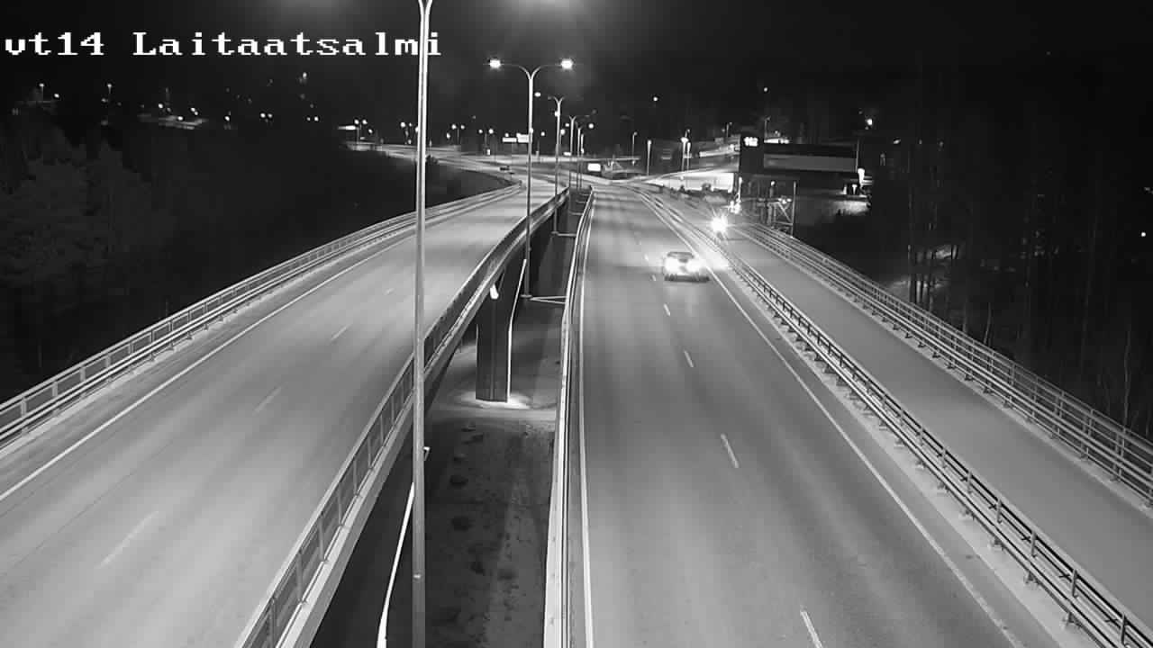 Weather Camera Image Väg 14 Nyslott, Laitaatsalmi, Savonlinna, Etelä-Savo