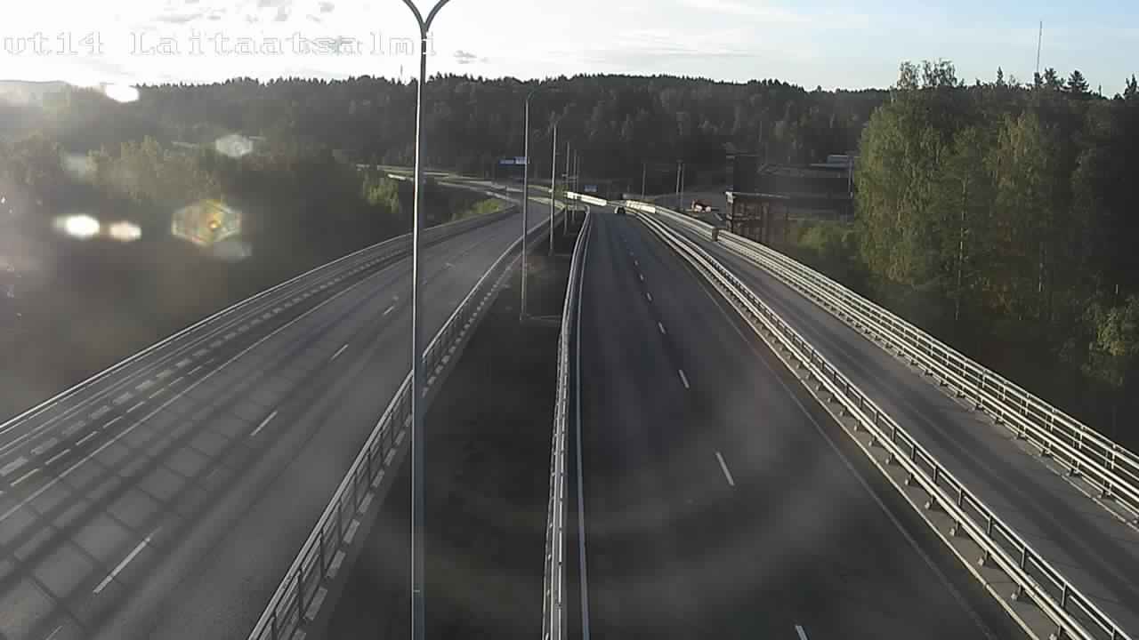 Weather Camera Image Road 14 Savonlinna, Laitaatsalmi, Savonlinna, Etelä-Savo