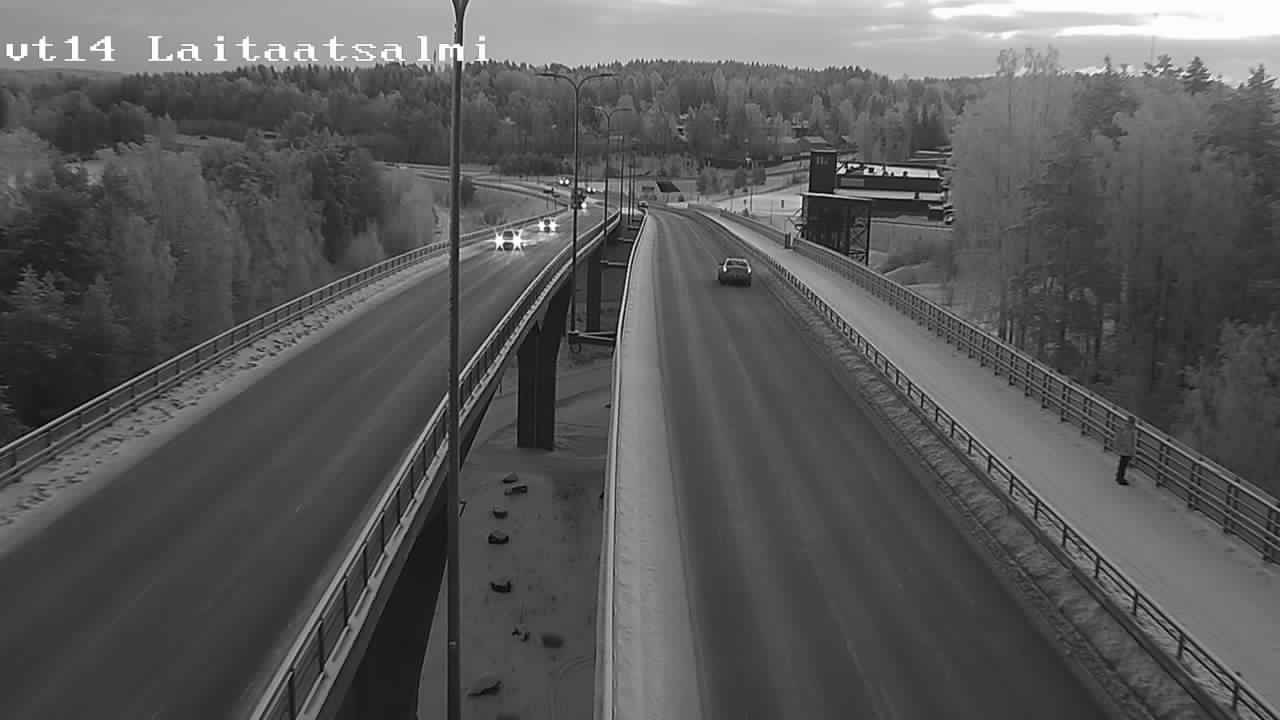 Kelikamerat Kuva Tie 14 Savonlinna, Laitaatsalmi silta, Savonlinna, Etelä-Savo