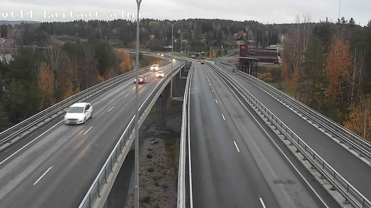 Kelikamerat Kuva Tie 14 Savonlinna, Laitaatsalmi silta, Savonlinna, Etelä-Savo