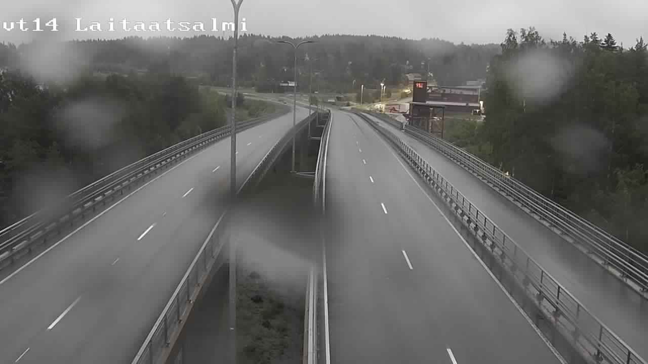 Kelikamerat Kuva Tie 14 Savonlinna, Laitaatsalmi silta, Savonlinna, Etelä-Savo