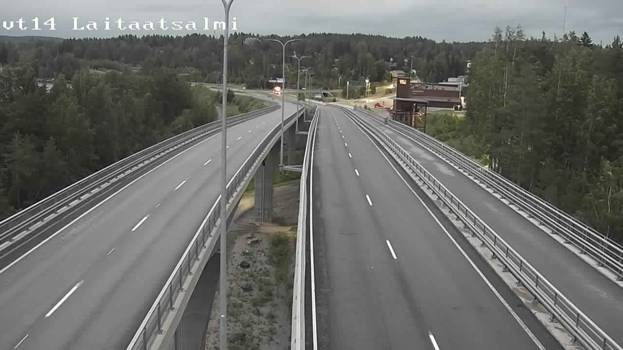 Kelikamerat Kuva Tie 14 Savonlinna, Laitaatsalmi silta, Savonlinna, Etelä-Savo