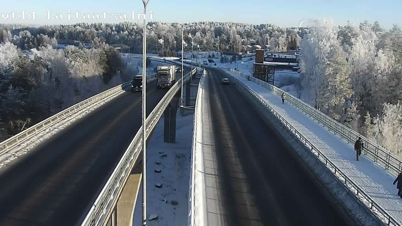 Kelikamerat Kuva Tie 14 Savonlinna, Laitaatsalmi silta, Savonlinna, Etelä-Savo