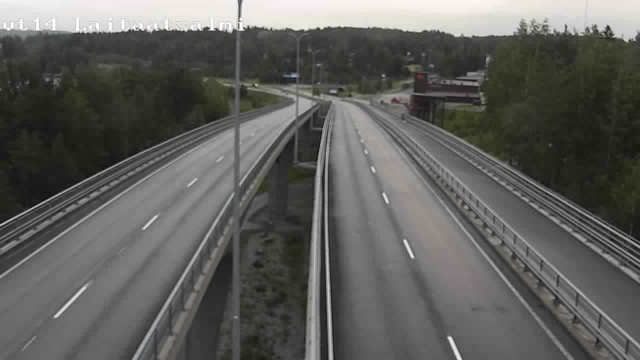 Kelikamerat Kuva Tie 14 Savonlinna, Laitaatsalmi silta, Savonlinna, Etelä-Savo