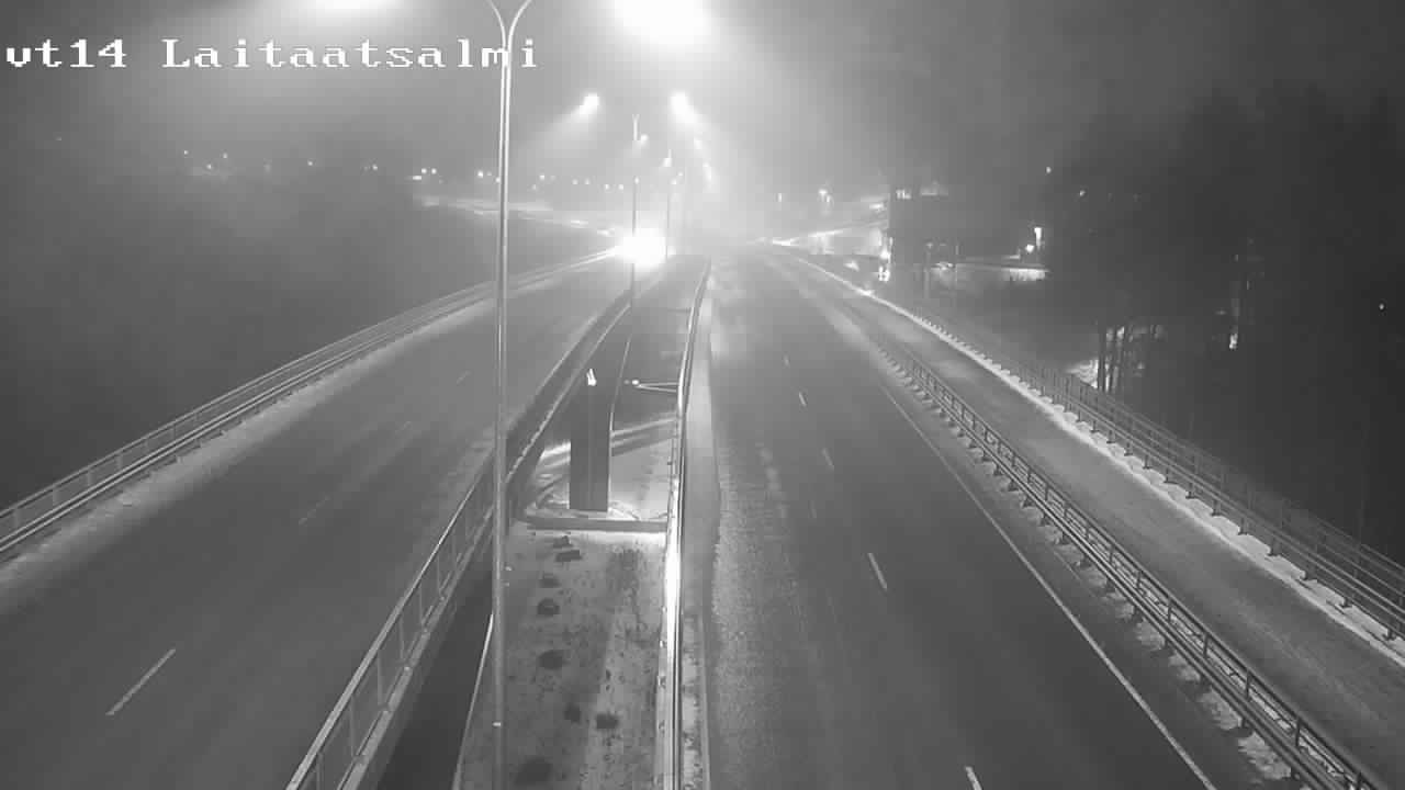 Weather Camera Image Väg 14 Nyslott, Laitaatsalmi, Savonlinna, Etelä-Savo