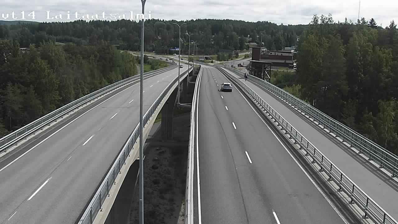 Kelikamerat Kuva Tie 14 Savonlinna, Laitaatsalmi silta, Savonlinna, Etelä-Savo