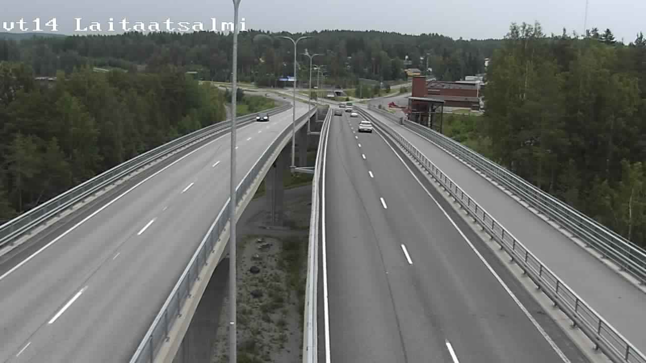 Kelikamerat Kuva Tie 14 Savonlinna, Laitaatsalmi silta, Savonlinna, Etelä-Savo