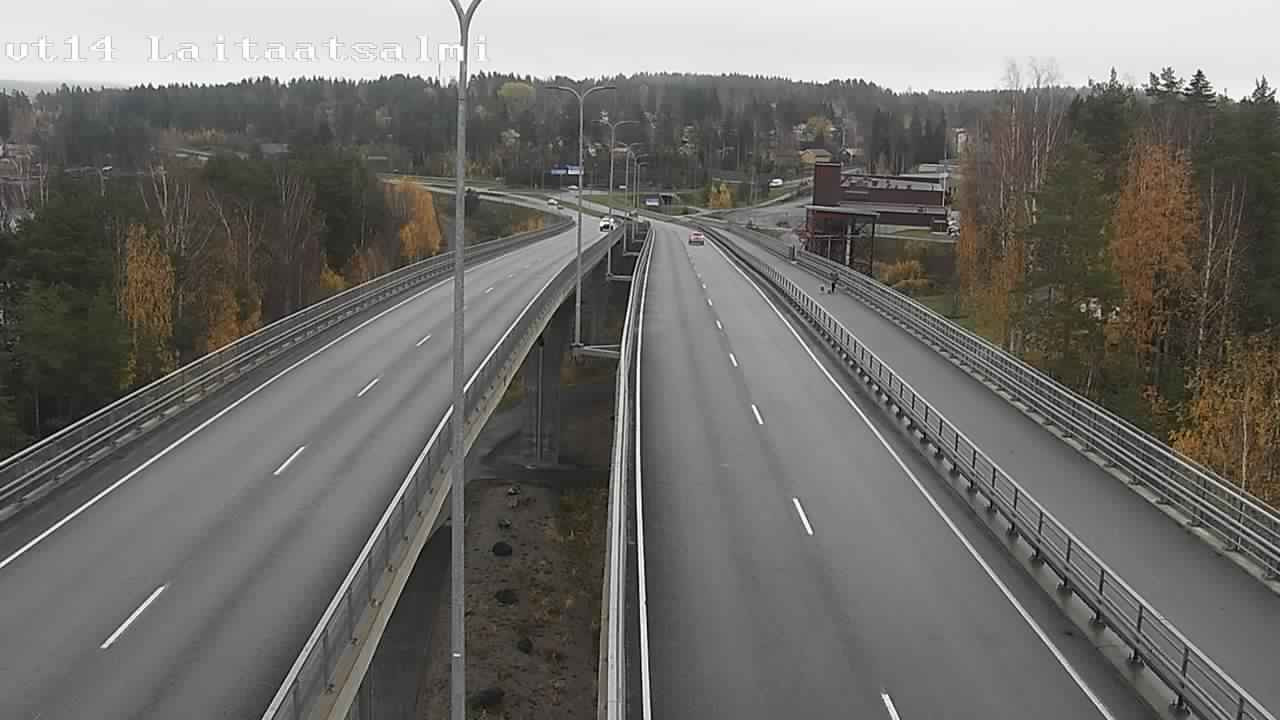 Kelikamerat Kuva Tie 14 Savonlinna, Laitaatsalmi silta, Savonlinna, Etelä-Savo