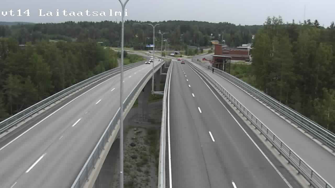 Kelikamerat Kuva Tie 14 Savonlinna, Laitaatsalmi silta, Savonlinna, Etelä-Savo