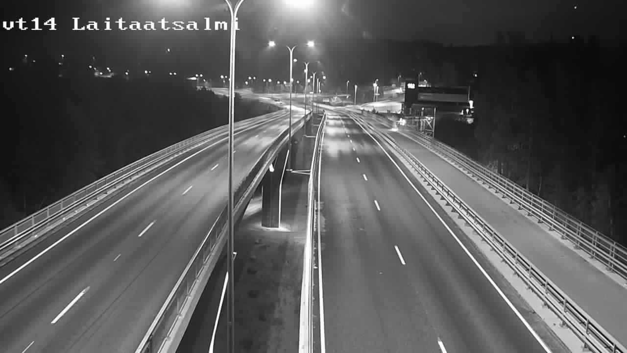 Weather Camera Image Väg 14 Nyslott, Laitaatsalmi, Savonlinna, Etelä-Savo