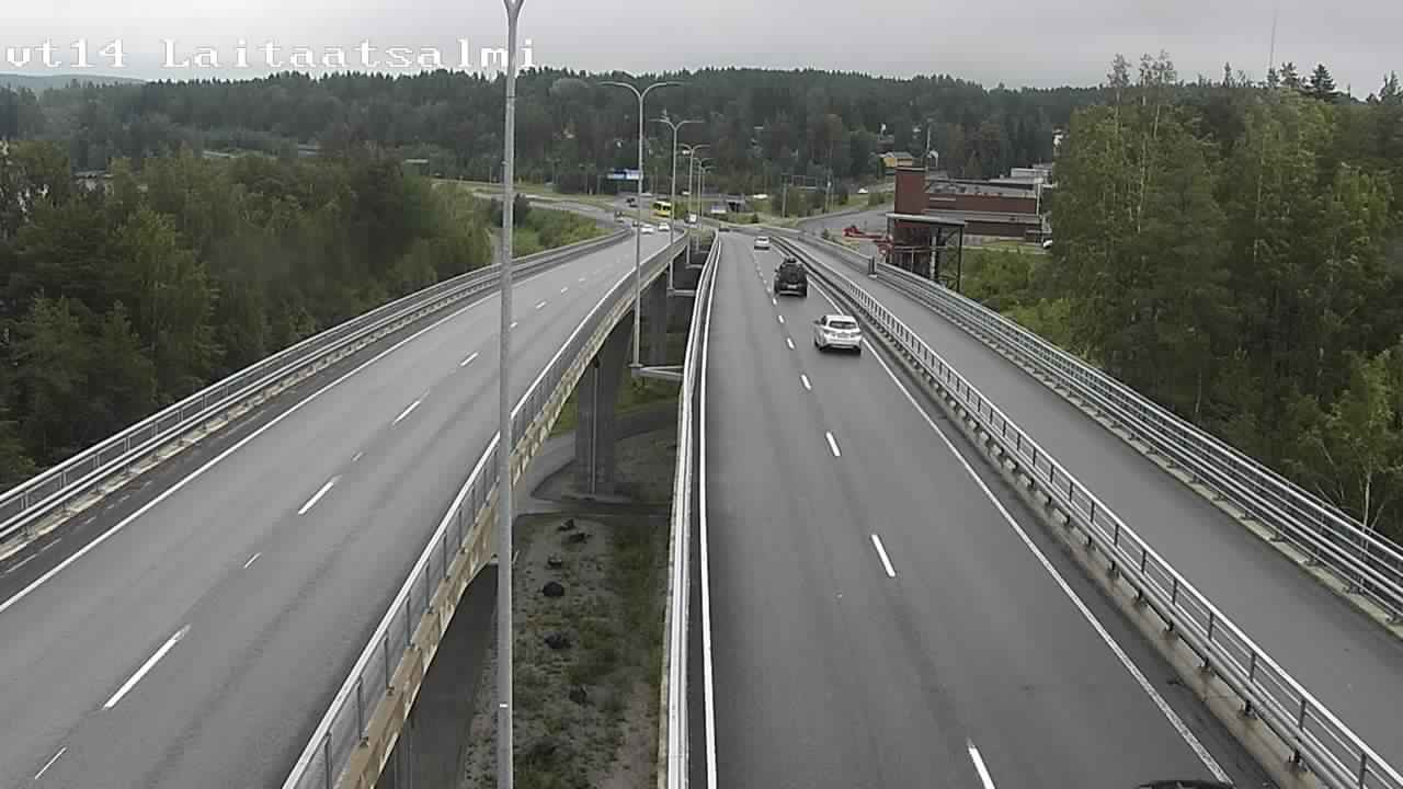 Weather Camera Image Road 14 Savonlinna, Laitaatsalmi, Savonlinna, Etelä-Savo