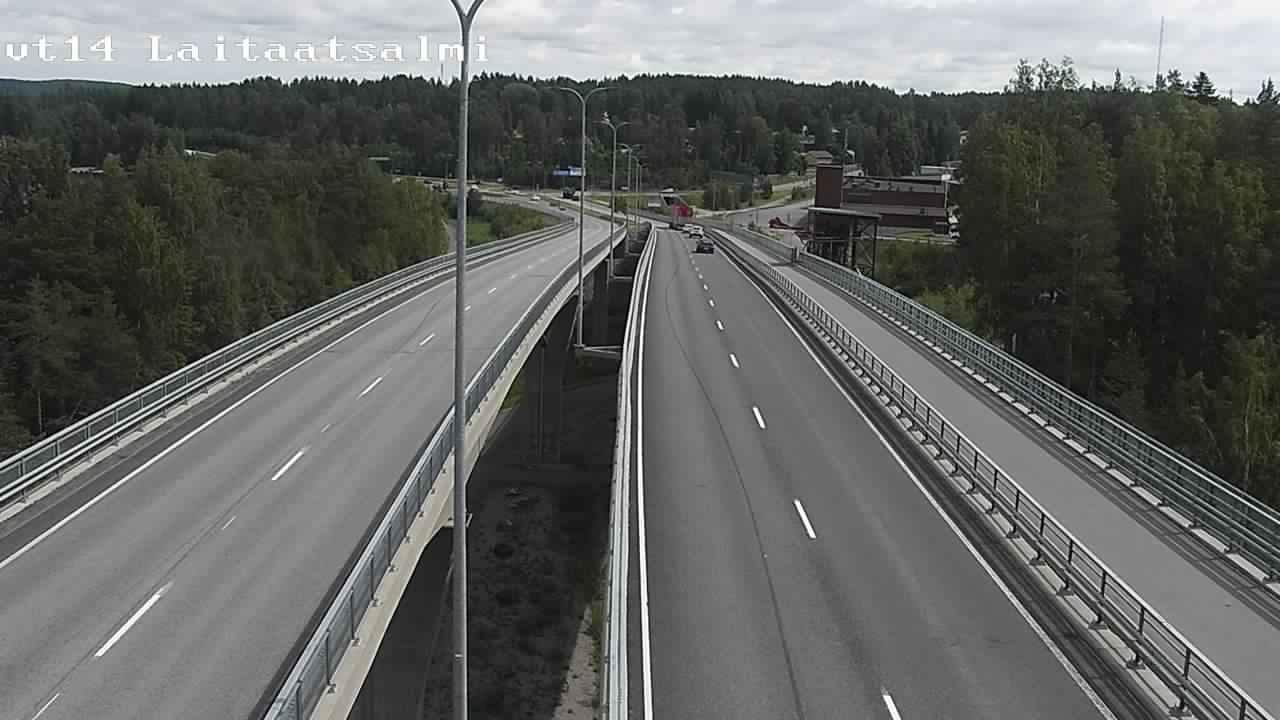 Kelikamerat Kuva Tie 14 Savonlinna, Laitaatsalmi silta, Savonlinna, Etelä-Savo