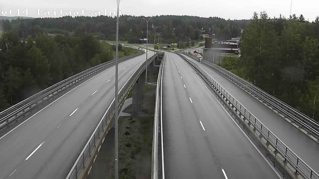Kelikamerat Kuva Tie 14 Savonlinna, Laitaatsalmi silta, Savonlinna, Etelä-Savo