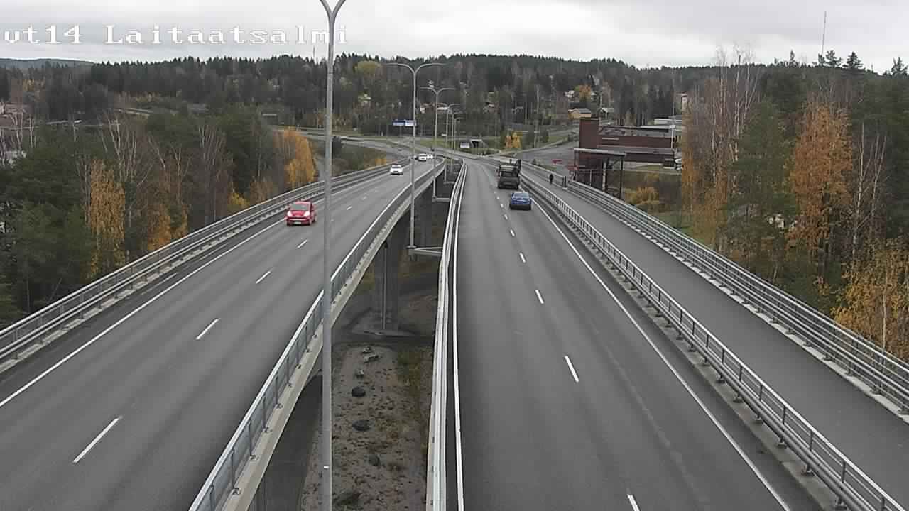 Kelikamerat Kuva Tie 14 Savonlinna, Laitaatsalmi silta, Savonlinna, Etelä-Savo