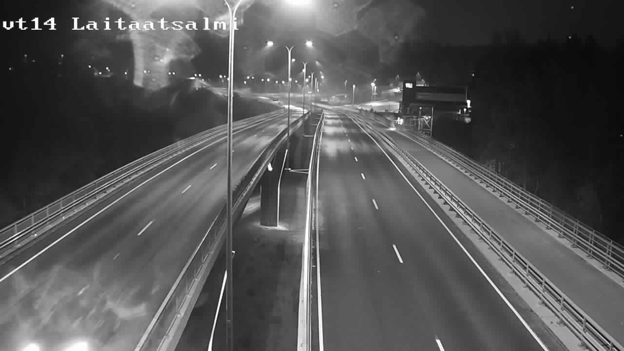 Weather Camera Image Väg 14 Nyslott, Laitaatsalmi, Savonlinna, Etelä-Savo