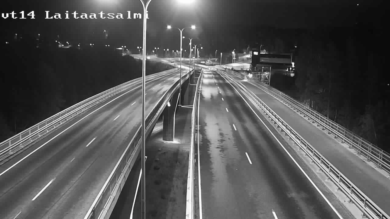 Weather Camera Image Väg 14 Nyslott, Laitaatsalmi, Savonlinna, Etelä-Savo