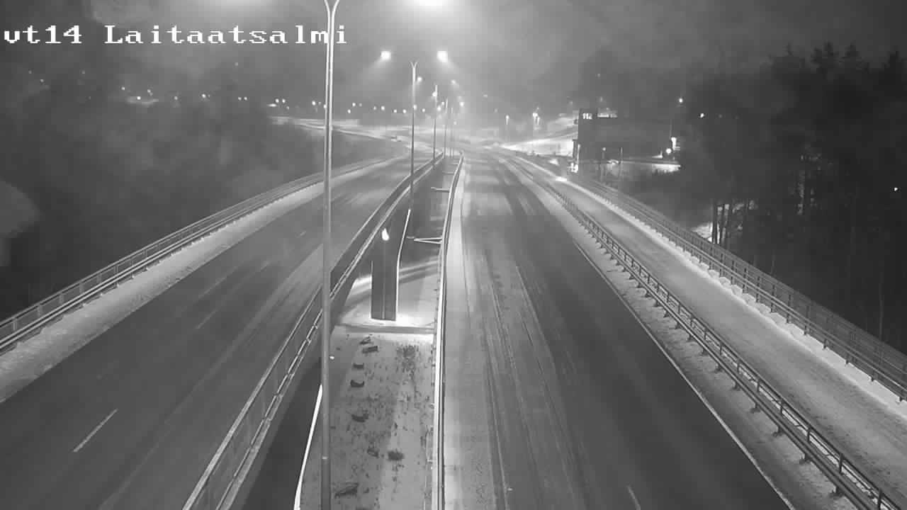 Weather Camera Image Väg 14 Nyslott, Laitaatsalmi, Savonlinna, Etelä-Savo